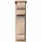 Ekena Millwork New Brighton Smooth Corbel w/Backplate, Douglas Fir, 7 1/2"W x 12"D x 28"H COR08X12X28NEB01SDF - alternate 3